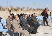 گزارش تصویری مراسم غبارروبي گلزار شهداي گمنام در روز دانشجو